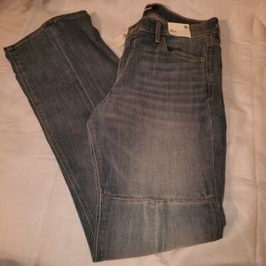 Nwt Express Womans Boot Cut Mid Rise Jeans Sz 12L